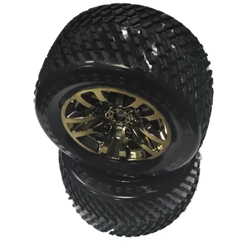 PLOQAZEH Für EC1004 Für JLB Für Racing Für Cheetah 11101 21101 Für J3 Für Geschwindigkeit 2 Stück 135 Mm Reifen Rad Reifen 1/10 RC Auto Upgrade Teile Ersatz RC Buggy Reifen von PLOQAZEH