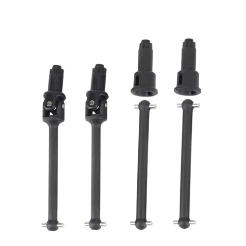PLOQAZEH Für HAIBOXING Für HBX 16889 16889A 16890 16890A Für SG1601 Für SG1602 Für M16015 Vorne Hinten Antriebswelle Antriebswelle 1/16 RC Auto Teile RC Autoteile(Black) von PLOQAZEH