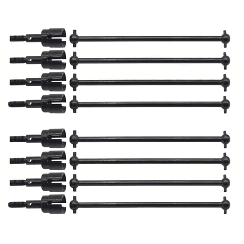 Für HSP 94111 94108 94170 8 Stück Stahl-Dogbone-Antriebswelle Und Radachse Ersatz 08029 02033 Für 1/10 RC-Autoteile, Schwarz RC Autoteile Für HSP 94111 94108 94170 8 Stück Stahl-Dogbone-Antriebswelle Und Radachse Ersatz 08029 02033 Für 1/10 RC-Autoteile, Schwarz RC Autoteile von PLOQAZEH