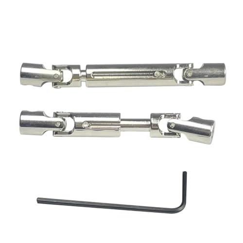 PLOQAZEH Für Ldrc LD-P06 LD P06 Für Unimog 1/12 Metall Antriebswelle Antriebswelle CVD RC LKW Auto Upgrade Teile Ersatz Zubehör RC Autoteile von PLOQAZEH