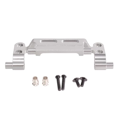 PLOQAZEH Für MN78 LC79 Für MN168 1/12 Metall Verbesserte Zugstangenhalterung Zugstange Für Sitz RC Automotive Teile Modifiziertes Zubehör Ersatz DIY Teile RC Autoteile(Silver) von PLOQAZEH