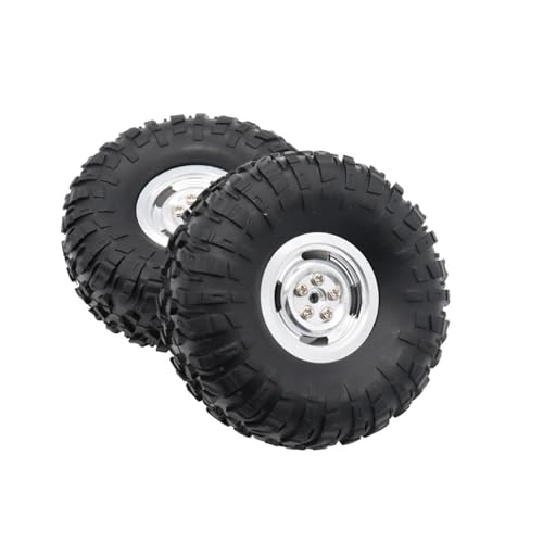 PLOQAZEH Für MN99S Für D90 Für D91 Für MN45 Für 45K 90K 91K 96 99 99A RC Auto Ersatzteile Metall Rad Hub Räder Felge Für RC Auto 1/12 RC Buggy Reifen(White) von PLOQAZEH