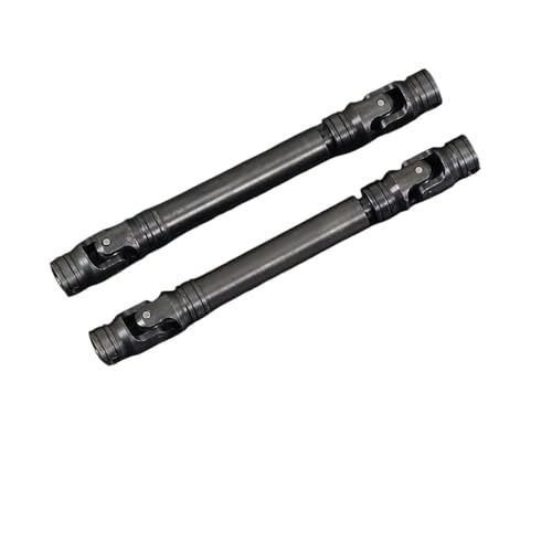 PLOQAZEH Für SCX10 III Für Capra Für Wraith Für TRX4 2PCS Gehärtete Stahl Interne Spline Antriebswelle 90-115/100-140mm Joint Für 1/10 RC Crawler RC Autoteile(105-140mm) von PLOQAZEH