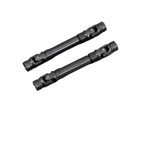 PLOQAZEH Für SCX10 III Für Capra Für Wraith Für TRX4 2PCS Gehärtete Stahl Interne Spline Antriebswelle 90-115/100-140mm Joint Für 1/10 RC Crawler RC Autoteile(90-115mm) von PLOQAZEH