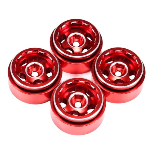Für SCX24 Für TRX4M Für FCX24 Für Enduro24 4Pcs Aluminium 1,0 Zoll Beadlock Rad Felgen Gummi Reifen Für 1/18 1/24 RC Auto Crawler Upgrade Teile RC Autoteile Für SCX24 Für TRX4M Für FCX24 Für Enduro24 4Pcs Aluminium 1,0 Zoll Beadlock Rad Felgen Gummi Reifen Für 1/18 1/24 RC Auto Crawler Upgrade Teile RC Autoteile von PLOQAZEH