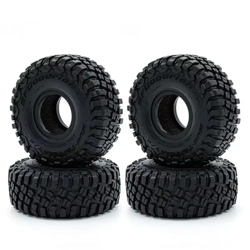PLOQAZEH Für TRX4 Für TRX6 Für SCX10 D90 TK300 CC01 Für Yikong 4102 4103 4082 1,9 Zoll 117mm Gummireifen Für Rock Crawler Reifen RC Auto Ersatzzubehör RC Buggy Reifen von PLOQAZEH
