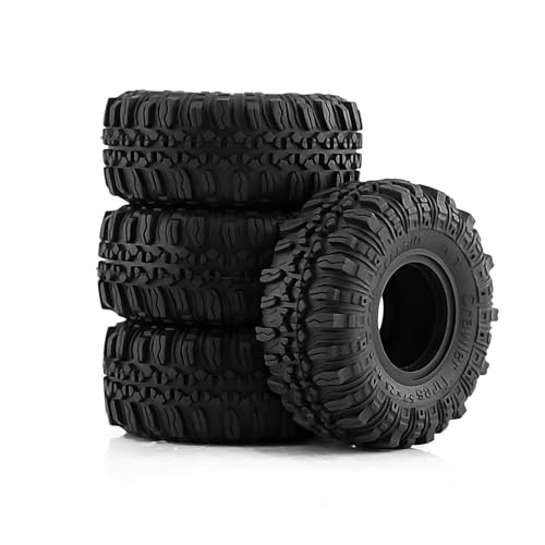 PLOQAZEH Für TRX4M 1/18 1/24 Für Axial Für SCX24 Für FMS Für FCX24 4PCS 1,0 Radreifen Reifen 57 * 25mm RC Crawler Upgrade Teile RC Buggy Reifen PLOQAZEH Für TRX4M 1/18 1/24 Für Axial Für SCX24 Für FMS Für FCX24 4PCS 1,0 Radreifen Reifen 57 * 25mm RC Crawler Upgrade Teile RC Buggy Reifen von PLOQAZEH