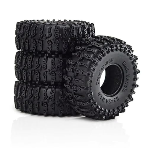 PLOQAZEH Für TRX4M Für SCX24 Für FMS 1/24 1/18 4 STÜCKE 1,0 "63 * 24mm Reifen Silikonkautschuk Schwamm Einsätze RC Auto Upgrade Teile RC Buggy Reifen PLOQAZEH Für TRX4M Für SCX24 Für FMS 1/24 1/18 4 STÜCKE 1,0 "63 * 24mm Reifen Silikonkautschuk Schwamm Einsätze RC Auto Upgrade Teile RC Buggy Reifen von PLOQAZEH