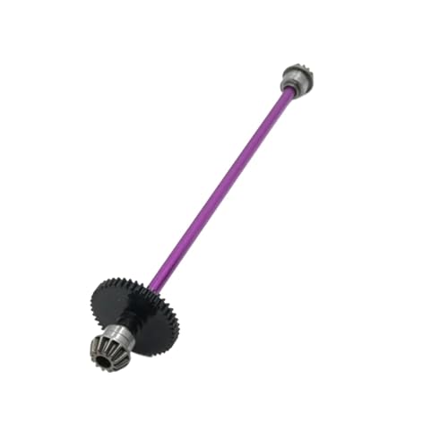 Für WLtoys 1/14 144010 144001 144002 Metall Zentrale Antriebswelle Montage RC Auto Upgrade Teile Geändert Zubehör DIY Teile RC Autoteile(Purple) von PLOQAZEH
