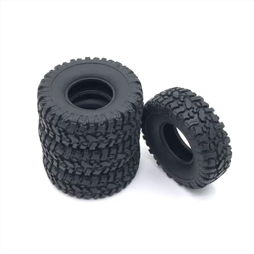 PLOQAZEH Für WPL Für C14 24 34 Für B14 24 16 36 66mm Gummi Reifen Rad Reifen 1/16 RC Auto Upgrade Teile Ersatz Zubehör RC Buggy Reifen von PLOQAZEH