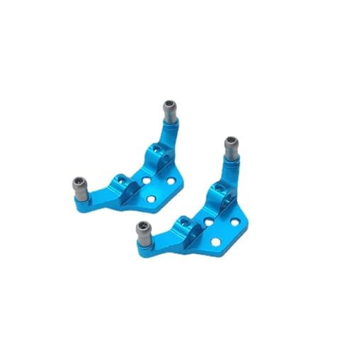 Für Wltoys P929 P939 K979 K989 K999 K969 1/28 Metall Stoßdämpfer Lenkung Tasse CVD Für Schaukel Arm Upgrade Anzug RC Auto Sare Teile RC Autoteile(Blue) von PLOQAZEH