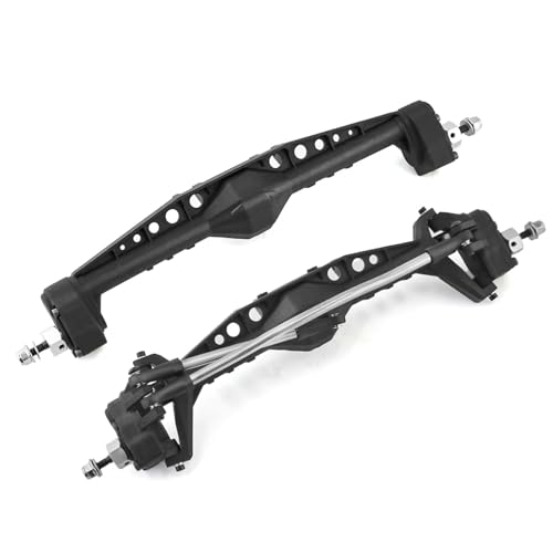 PLOQAZEH RC Autoteile Für Axial Für Capra Für UTB10 1.9 Für UTB 1/10 Für Currie F9 Vorne Hinten Kunststoff Portal Achse Komplette Ersatz RC Crawler Auto Upgrade Teile(Set) von PLOQAZEH