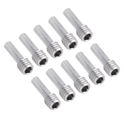 PLOQAZEH RC Autoteile Für Axial Für SCX10 1/10 10Pcs M2 M3 M4 Vordere/Hintere Stoßstange Antriebswellen Stift Schrauben Mittelachse Für Bolzen Stellschraube RC Crawler Auto Modelle(M4) von PLOQAZEH