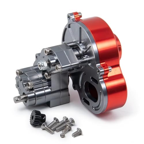 PLOQAZEH RC Autoteile Für Axial Für SCX10 1/10 Komplette Voll Metall Reverse Getriebe Getriebe Mit Getriebe RC Crawler Auto Modell Upgrade Teile von PLOQAZEH