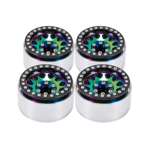 PLOQAZEH RC Autoteile Für Axial Für SCX10 90046 Für TRX4 Für VS4-10 1/10 1,9 Zoll Bunte Aluminium Negative Offset Beadlock Felge PLOQAZEH RC Autoteile Für Axial Für SCX10 90046 Für TRX4 Für VS4-10 1/10 1,9 Zoll Bunte Aluminium Negative Offset Beadlock Felge von PLOQAZEH
