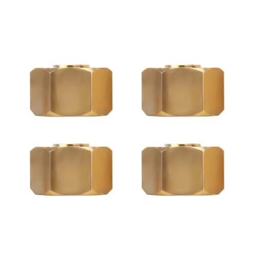 PLOQAZEH RC Autoteile Für Axial Für SCX10 90046 RR10 Für RGT Für 86100 Für MST Für UTB18 1/10 4 Stück Gewichtete Rad Hex Hub 8/9/10MM(8mm) von PLOQAZEH