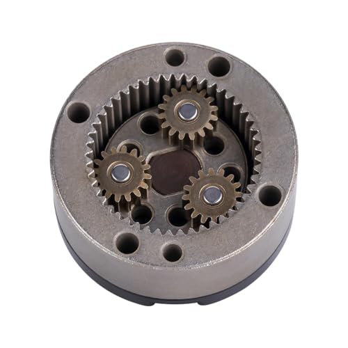 PLOQAZEH RC Autoteile Für Axial Für SCX10 D90 1/10 1:3 Metallgetriebe-Untersetzungs-Planetengetriebe RC Crawler Car Upgrades Getriebe 540/Außenrotormotor von PLOQAZEH