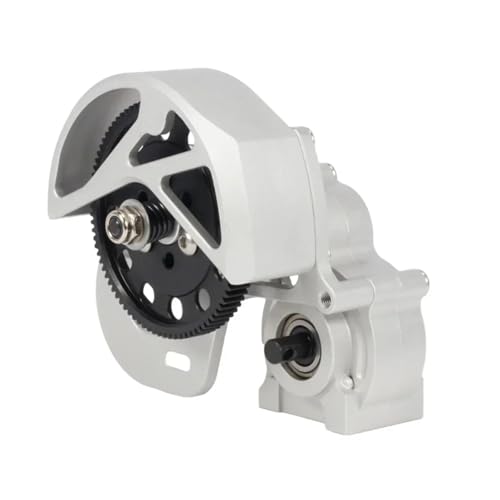 PLOQAZEH RC Autoteile Für Axial Für SCX10 II SMT10 VS4-10 D90 1/10 Metall 3-Gang-Getriebe AX10 Getriebesatz RC Für Rock Crawler Für Element Für Chassis-Upgrade(Silver) von PLOQAZEH