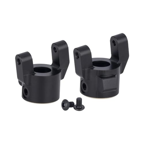 PLOQAZEH RC Autoteile Für Axial Für SCX10 PRO 1/10 2Pcs Schwarz Messing Vorderachse C Hub Carrier 36g RC Auto Crawler Upgrade Teile Ersatz Zubehör PLOQAZEH RC Autoteile Für Axial Für SCX10 PRO 1/10 2Pcs Schwarz Messing Vorderachse C Hub Carrier 36g RC Auto Crawler Upgrade Teile Ersatz Zubehör von PLOQAZEH