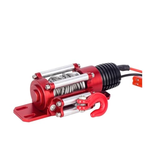 PLOQAZEH RC Autoteile Für Axial Für SCX10 RBX10 D110 D90 Für TRX4 Für TRX6 1/10 Metall Stahl Verdrahtete Automatische Simulierte Winde Mit Schalter RC Crawler Auto von PLOQAZEH