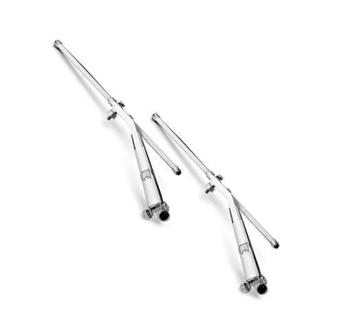 PLOQAZEH RC Autoteile Für Axial Für Scx10 Für Jeep Für Cherokee Für Trx4 Für Defender Für Bronco G500 Für MST Km2 1/10 1/8 Metall Wischer RC Crawler Auto Zubehör Teile(Silver) von PLOQAZEH