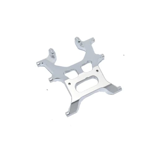 PLOQAZEH RC Autoteile Für Axial Für Scx10 III AXI03007 AXI231014 1/10 Metallteile Rahmen Hintere Unterstützung RC Modell Auto Crawler Upgrade Zubehör(White) von PLOQAZEH