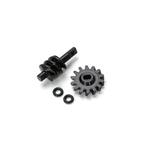 PLOQAZEH RC Autoteile Für Bronco C10 Für Deadbolt Für Wrangler Für Gladiator Für Axial Für SCX24 1/24 Overdrive Schneckengetriebe Set 12T 13T 14T 16T RC Crawler Auto Upgrade(14T) von PLOQAZEH