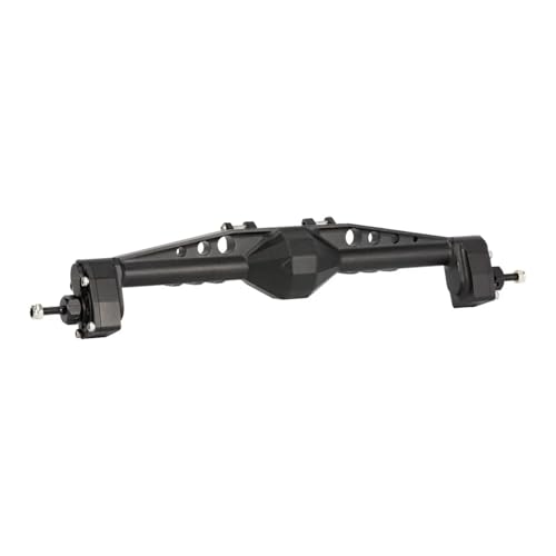 PLOQAZEH RC Autoteile Für Capra Für Wraith Für 1,9UTB 1/10 Offset F9 Portal Achse Mit Einstellbare Obere Link Mount Constant Velocity Driveshift RC Crawler Auto Teile(Black,Rear Axle) von PLOQAZEH