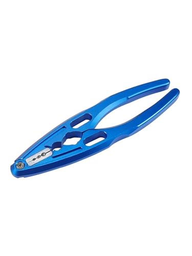 PLOQAZEH RC Autoteile Für Crawler Boote Drohnen Gebaut 1/10 RC Auto 1 Stücke Aluminium Zange Kugelgelenk Montage Demontage Werkzeug Schock Körper Welle Halter(Blue) von PLOQAZEH