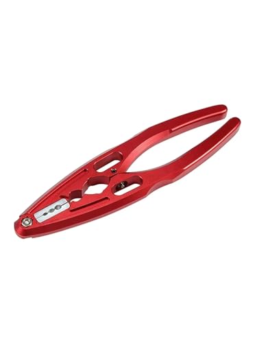 PLOQAZEH RC Autoteile Für Crawler Boote Drohnen Gebaut 1/10 RC Auto 1 Stücke Aluminium Zange Kugelgelenk Montage Demontage Werkzeug Schock Körper Welle Halter(Red) von PLOQAZEH