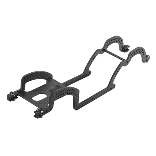 PLOQAZEH RC Autoteile Für Defender Für Bronco Für TRX4-M 1/8 Carbonfaser Für Chassisrahmenschienensatz RC-Auto-Crawler-Upgrade-Ersatzzubehör PLOQAZEH RC Autoteile Für Defender Für Bronco Für TRX4-M 1/8 Carbonfaser Für Chassisrahmenschienensatz RC-Auto-Crawler-Upgrade-Ersatzzubehör von PLOQAZEH