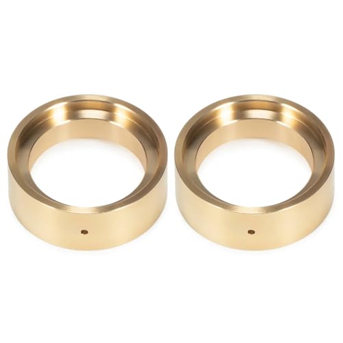 PLOQAZEH RC Autoteile Für Defender Für Bronco Für TRX4M 1/18 Messingräder Gewichte Beadlock-Klemmringe 35 G/Stück RC Car Crawler Stock Reifen Upgrade-Teile(Gold,2pcs) von PLOQAZEH