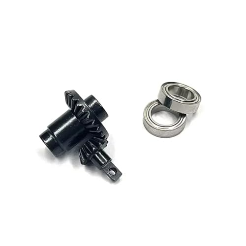 PLOQAZEH RC Autoteile Für FMS Für FCX24 1/24 Für Kleine Sieben Fernbedienung Auto Metall Teile Upgrade Brücke Getriebe RC Auto Upgrade Teile Zubehör Ersatz(Size3) von PLOQAZEH