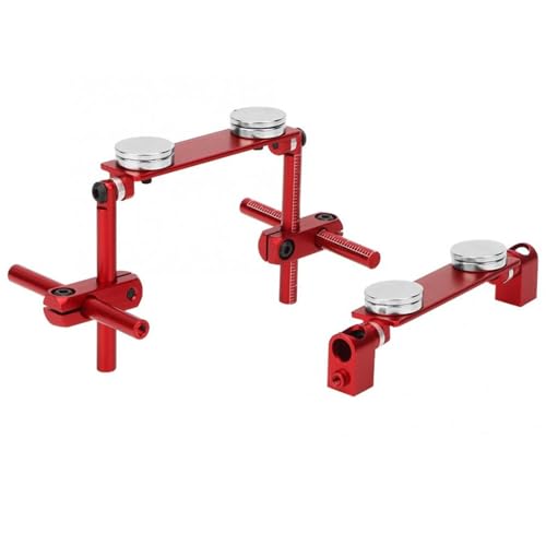 RC Autoteile Für HSP Für Sakura S XI CS 416 417 Für T3 T4 94123 1/10 RC Magnetische Körper Shell Mount Kit RC Racing Auto Ersatzteile Modell Spielzeug Körper Post Mount Kit(Red) von PLOQAZEH