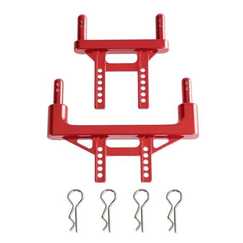 RC Autoteile Für Jjrc Für SCY Für Q130 1/16 High Speed ​​RC Auto Shell Säule Körper Befestigung Säule Upgrade Metall Teile Zubehör(Red) von PLOQAZEH