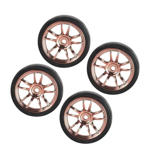 PLOQAZEH RC Autoteile Für LDRC AE86 A86 A86P Für LD1803 LD1801 LD1802 LD1804 A01 A02 31mm RC Harte Drift Reifen Rad Harte Reifen 1/18 Modifikation RC Auto Upgrade Teile 4 Stücke(Yellow,Size 1) von PLOQAZEH