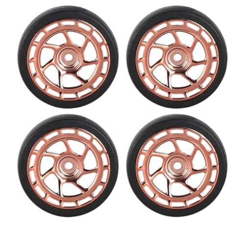 PLOQAZEH RC Autoteile Für LDRC AE86 A86 A86P Für LD1803 LD1801 LD1802 LD1804 A01 A02 31mm RC Harte Drift Reifen Rad Harte Reifen 1/18 Modifikation RC Auto Upgrade Teile 4 Stücke(Yellow,Size 3) von PLOQAZEH