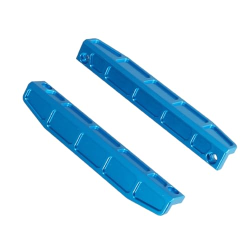 PLOQAZEH RC Autoteile Für MJX Für Hyper Go 16207 16208 16209 16210 H16 H16H H16E V3 H16BM M162 M163 H16PL H16P 16130 16140 Metallseitenschutzplatte Upgrade-Zubehör RC-Autoteile(Blue) von PLOQAZEH
