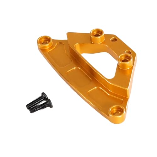 PLOQAZEH RC Autoteile Für MJX Für Hyper Go Für 14301 14302 14303 1/14 Metall Front Auto Shell Säule Befestigung Teile Geeignet RC Auto Upgrade Teile Zubehör(Yellow) von PLOQAZEH
