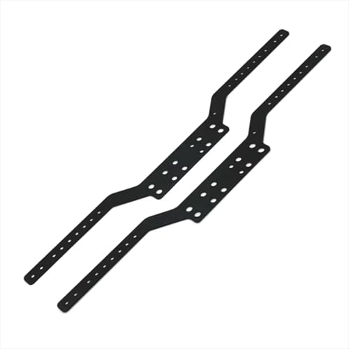 PLOQAZEH RC Autoteile Für MN 1/12 Für MN168 Für MN78 Metall Upgrade Zubehör Aluminium Auto Strahl Hauptstrahl RC Auto Ersatz Teile(Black) von PLOQAZEH
