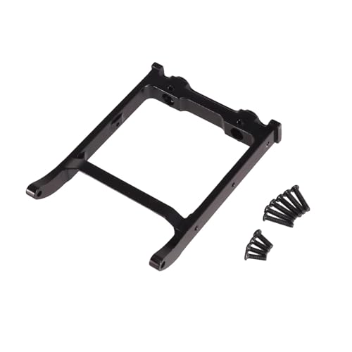 PLOQAZEH RC Autoteile Für MN Für G500 MN86 MN86S MN86K MN86KS 1/12 Front Stoßstange Zu Montieren Querträger RC Crawler Auto Updrade Teile(Black) von PLOQAZEH