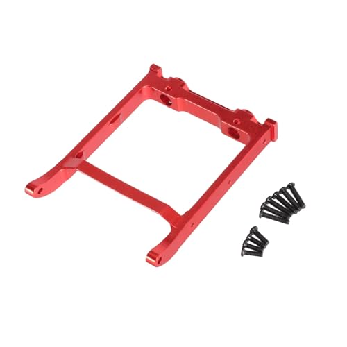 PLOQAZEH RC Autoteile Für MN Für G500 MN86 MN86S MN86K MN86KS 1/12 Front Stoßstange Zu Montieren Querträger RC Crawler Auto Updrade Teile(Red) von PLOQAZEH