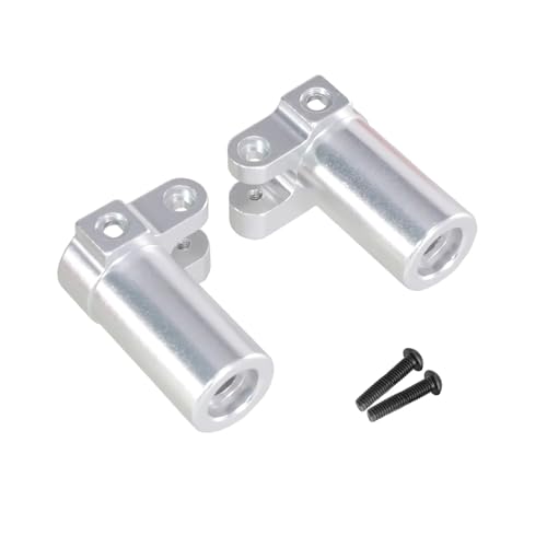 RC Autoteile Für MN Für MN128 MN86 G500 1/12 Geeignet Für Die Aufrüstung Von Fernbedienung Auto Upgrade Teile Und Zubehör Metall Hinterachse Hinten Tasse(Silver) von PLOQAZEH