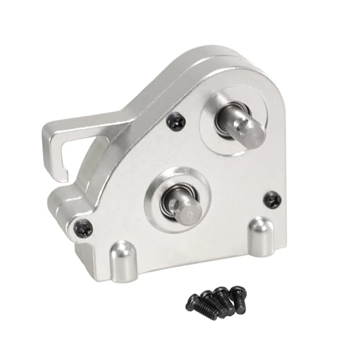 PLOQAZEH RC Autoteile Für MN Für MN128 MN86 MN86S G500 1/12 Medium Welle Box Montage Metall Upgrade Teile Fernbedienung Rc Crawler Auto Zubehör(Silver) von PLOQAZEH