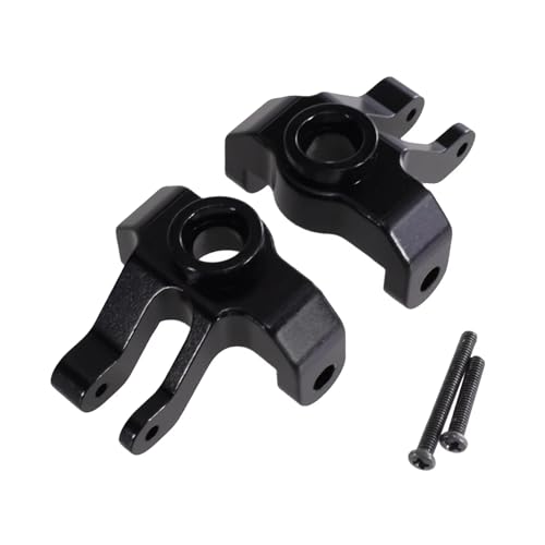PLOQAZEH RC Autoteile Für MN Für MN128 MN86KS G500 MN86S 1/12 4 × 4 RC Fernbedienung Auto Upgrade Teile Zubehör Vorderachse Lenkung Tasse(Black) von PLOQAZEH