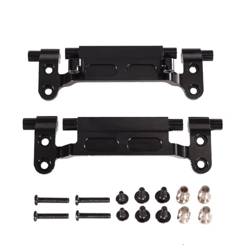 PLOQAZEH RC Autoteile Für MN Für MN168 Für MN78 1/12 RC Auto Teile Zubehör Metall Upgrade Zugstange Für Sitz Brücke Ruder Für Sitz(Black) von PLOQAZEH