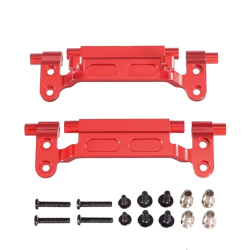RC Autoteile Für MN Für MN168 Für MN78 1/12 RC Auto Teile Zubehör Metall Upgrade Zugstange Für Sitz Brücke Ruder Für Sitz(Red) von PLOQAZEH