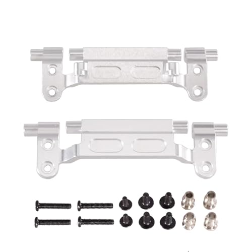 RC Autoteile Für MN Für MN168 Für MN78 1/12 RC Auto Teile Zubehör Metall Upgrade Zugstange Für Sitz Brücke Ruder Für Sitz(Silver) von PLOQAZEH
