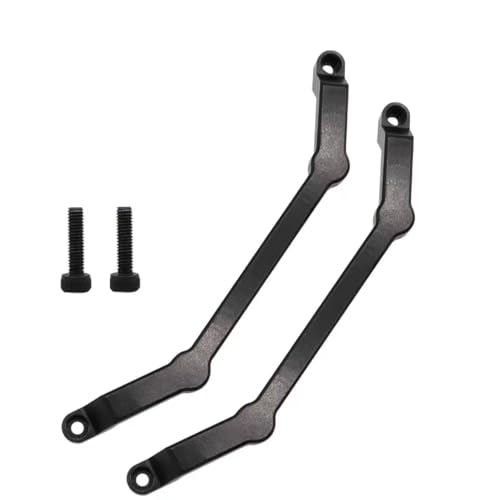PLOQAZEH RC Autoteile Für MN Für MN86 MN86K MN86S MN86KS G500 1/12 Metall RC Auto Körper Post Halterungen Shell Spalte RC Auto Upgrade Teile Zubehör Ersatz(Black) von PLOQAZEH