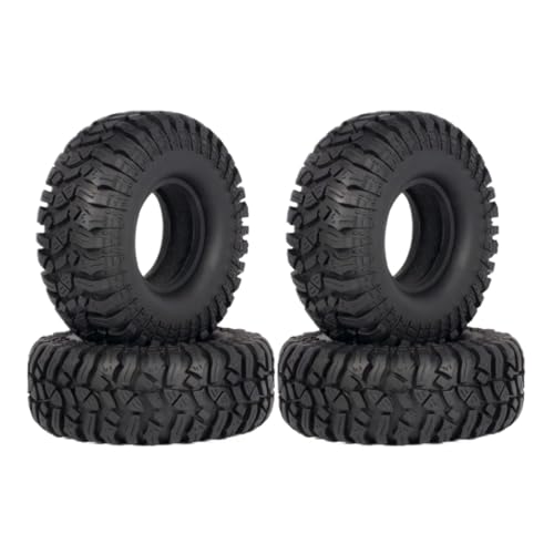 PLOQAZEH RC Autoteile Für MST Für YIKONG Für Wraith Für Axial Für SCX10 90046 Für TRX4 Für TRX6 D90 Für Capra TF2 1/10 1,9 ''Rubber Reifen 114 * 42mm RC Rad Reifen von PLOQAZEH